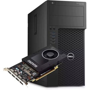 REFURBISED PC TOWER DELL 3620 E3-1240 V5 16GB 256GB SSD QUADRO M4000 WIN 10 PRO (REFTOWER08)