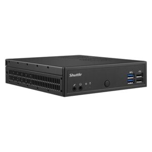 Shuttle XPС slim DH02U 1.35L sized PC Nero BGA 1356 3865U 1,8 GHz (PIB-DH02U001)