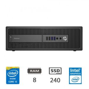 RIGENERATI HP PC SFF REFURBISHED 600 G1 I5-4570 8GB 240GB SSD WIN 10 PRO (004606PCR-EU)