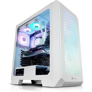 Thermaltake PC/Workstation  Tethys Snow AMD Ryzen™ 7 7700X 32 GB DDR5-SDRAM 1 TB SSD NVIDIA GeForce RTX 4070 Ti Windows 11 Home PC Bianco [PC-000033-DE]