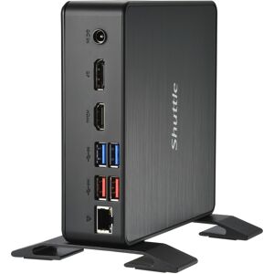 Shuttle NC40U barebone per PC/stazione di lavoro 0.84L sized PC Nero 7305 Intel SoC 1,1 GHz [NC40U] SENZA SISTEMA OPERATIVO