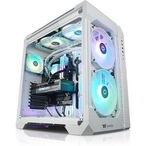 Thermaltake PC/Workstation  Ganymed V2 Snow Intel® Core™ i7 i7-13700K 32 GB DDR5-SDRAM 2 TB SSD NVIDIA GeForce RTX 4080 Windows 11 Home PC Bianco [PC-000035-DE]