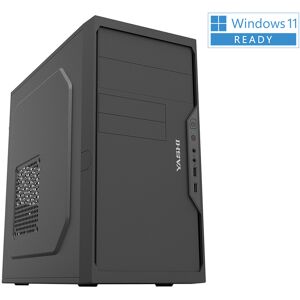 YASHI PC/Workstation  YY13245 PC Intel® Core™ i3 i3-10100 8 GB DDR4-SDRAM 256 SSD SENZA SISTEMA OPERATIVO Mini Tower Nero [YY13245]