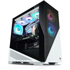 Thermaltake PC/Workstation  Hyperion V2 Snow Intel® Core™ i5 i5-13600KF 32 GB DDR5-SDRAM 1 TB SSD NVIDIA GeForce RTX 4070 Ti Windows 11 Home PC Nero, Bianco [PC-000029-DE]