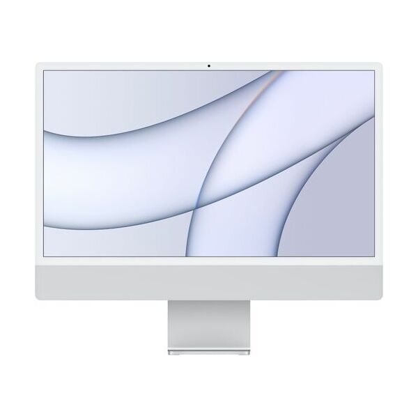 apple imac 2021 m1   24   8 gb   256 gb ssd   7-core gpu   argento   fr