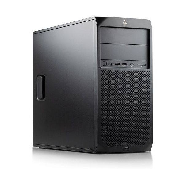 hp z2 tower g4   xeon e-2144g   16 gb   256 gb ssd   2 tb hdd   quadro p1000   mini displayport   win 11 pro