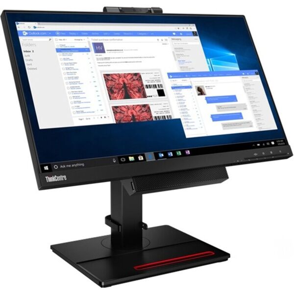 bpc computer all-in-one ricondizionato lenovo thinkcentre m70q 22 intel i5-10400t ram 16gb ssd 480gb webcam freedos