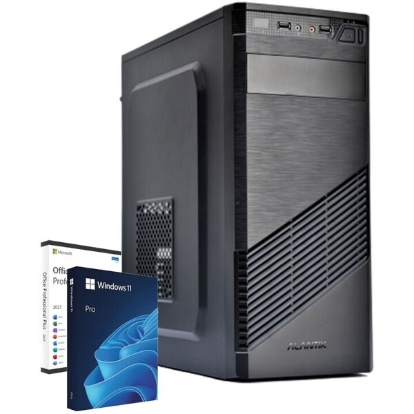 extremebit pc computer assemblato intel i7-6700 ram 16gb ssd 1tb dvd-rw windows 11 office