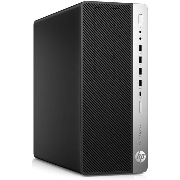 hp elitedesk 800 g5 tower pc intel i5-9400 ram 16gb ssd 512gb freedos (ricondizionato grado a)