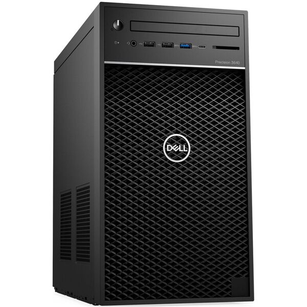 dell precision 3640 tower intel i5-10500 ram 16gb ssd 1tb nvme freedos (ricondizionato)