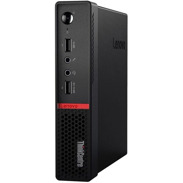 lenovo thinkcentre m715q tiny pc computer amd a12-8870e ram 8gb ssd 240gb (ricondizionato grado a)