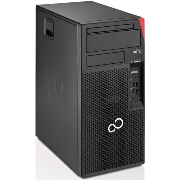 pc computer ricondizionato fujitsu esprimo p757 tower intel i7-6700t ram 8gb ssd 240gb dvd-rom freedos