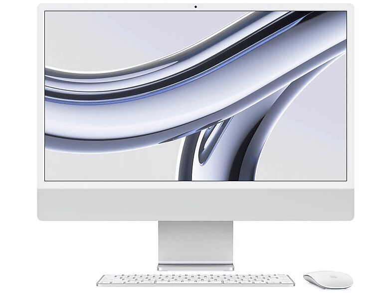 Apple iMac 24", Chip M3, 8 CPU 10 GPU, 512GB Argento