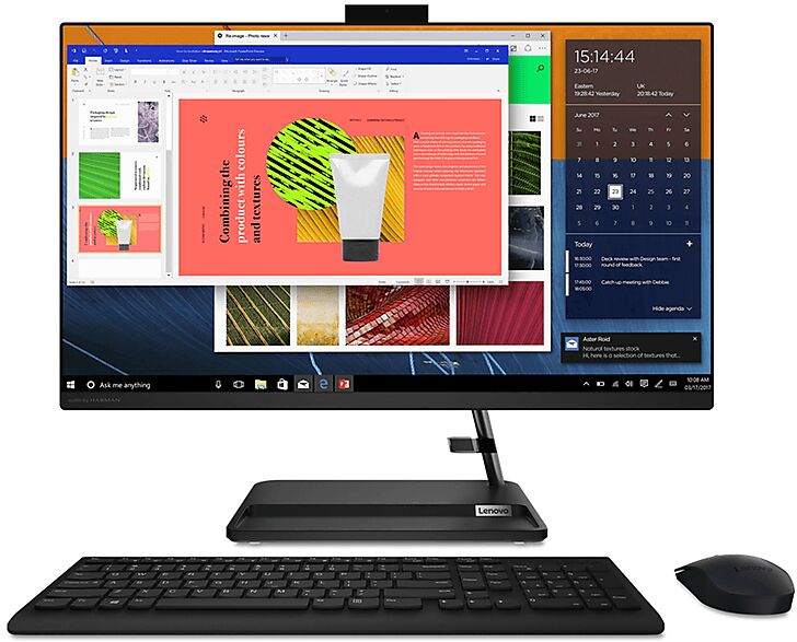 Lenovo IdeaCentre AIO 3 27ALC6 AIO, 27 pollici, AMD Ryzen5 7530U, 16 GB, 512 GB SSD, Black