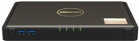 QNAP tbs-464 nas chassis desktop celeron quad-core 2ghz ram 8gb-4 slot ssd m.2-2xrj-45-s.o. turbo system black