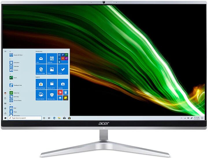 Acer Aspire C24-1650 Intel® Core™ i5 i5-1135G7 60,5 cm (23.8) 1920 x 1080 Pixel PC All-in-one 8 GB DDR4-SDRAM 512 GB SSD Windows 11 Home Wi-Fi 6 (802.11ax) Argento