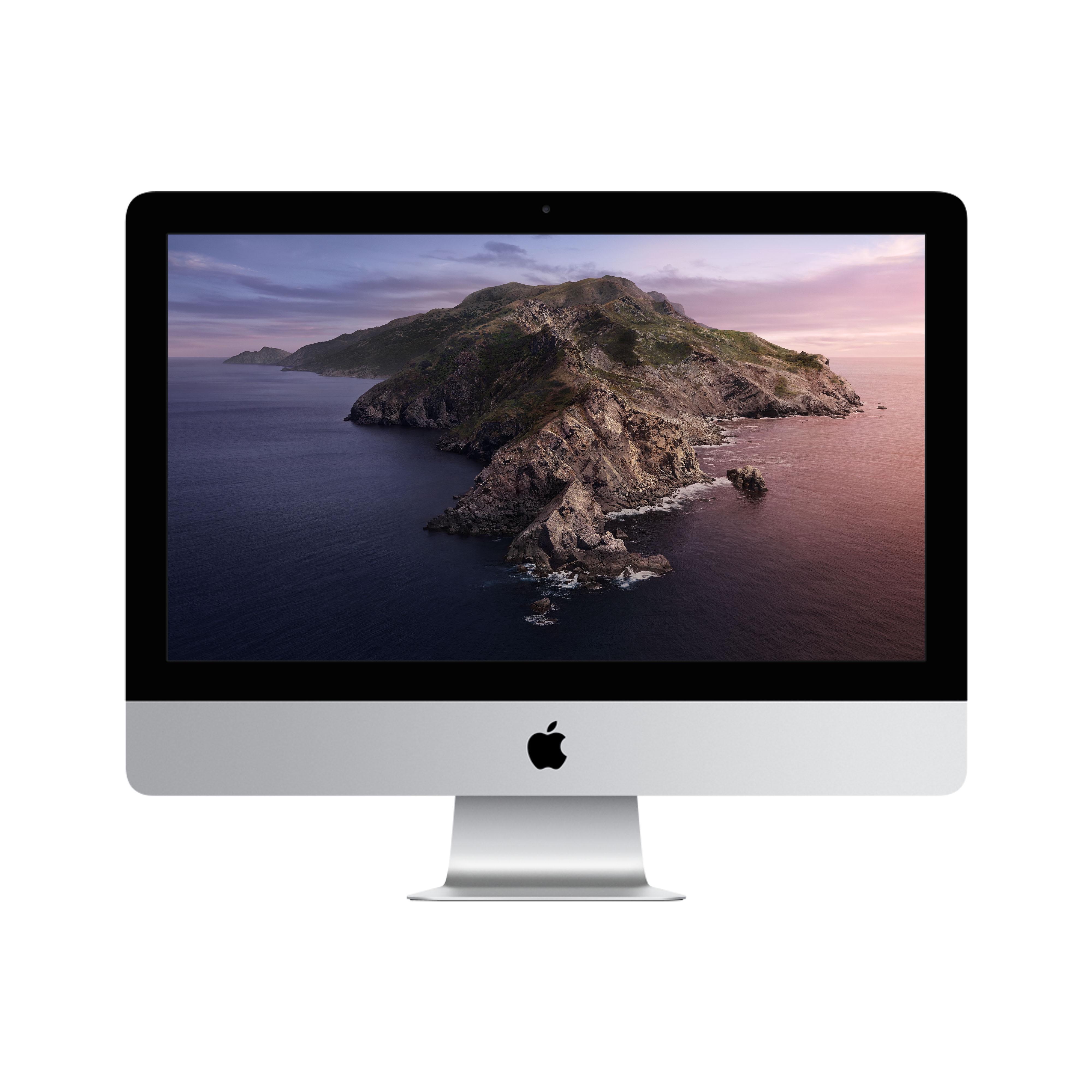 Apple iMac 54,6 cm (21.5") 1920 x 1080 Pixel Intel® Core™ i5 di settima generazione 8 GB DDR4-SDRAM 256 GB SSD Wi-Fi 5 (802.11ac) Argento PC All-in-one macOS Catalina 10.15