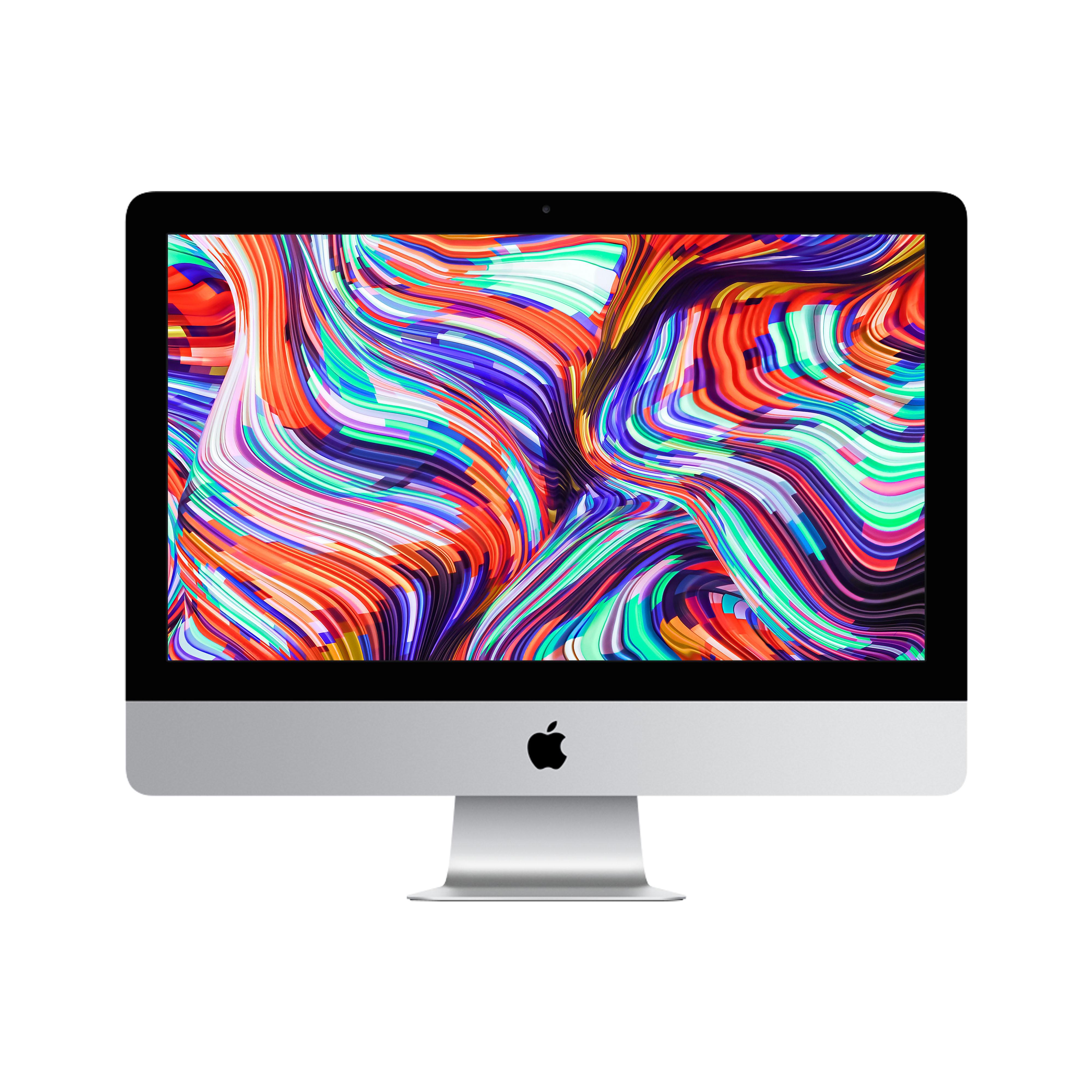 Apple iMac 54,6 cm (21.5") 4096 x 2304 Pixel Intel® Core™ i5 di ottava generazione 8 GB DDR4-SDRAM 256 GB SSD AMD Radeon Pro 560X Wi-Fi 5 (802.11ac) Argento PC All-in-one macOS Catalina 10.15