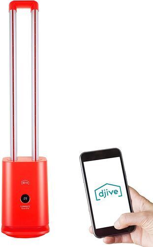 djive Flowmate Tower one Ventilatore e purificatore d'aria   rosso