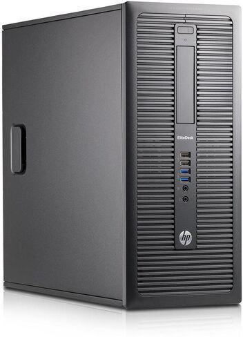 HP EliteDesk 800 G1 Tower   Intel 4th Gen   i3-4160   16 GB   512 GB SSD   DVD-RW   Win 10 Pro