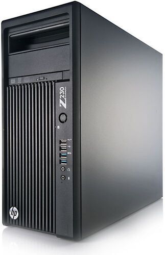 HP Z230 MT Workstation   E3-1226 v3   8 GB   256 GB SSD   DVD-RW   Win 10 Home