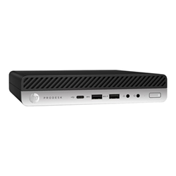 HP PC Desktop Prodesk 600 g5 - mini desktop - core i5 9500t 2.2 ghz - 8 gb 7pf22et#abz