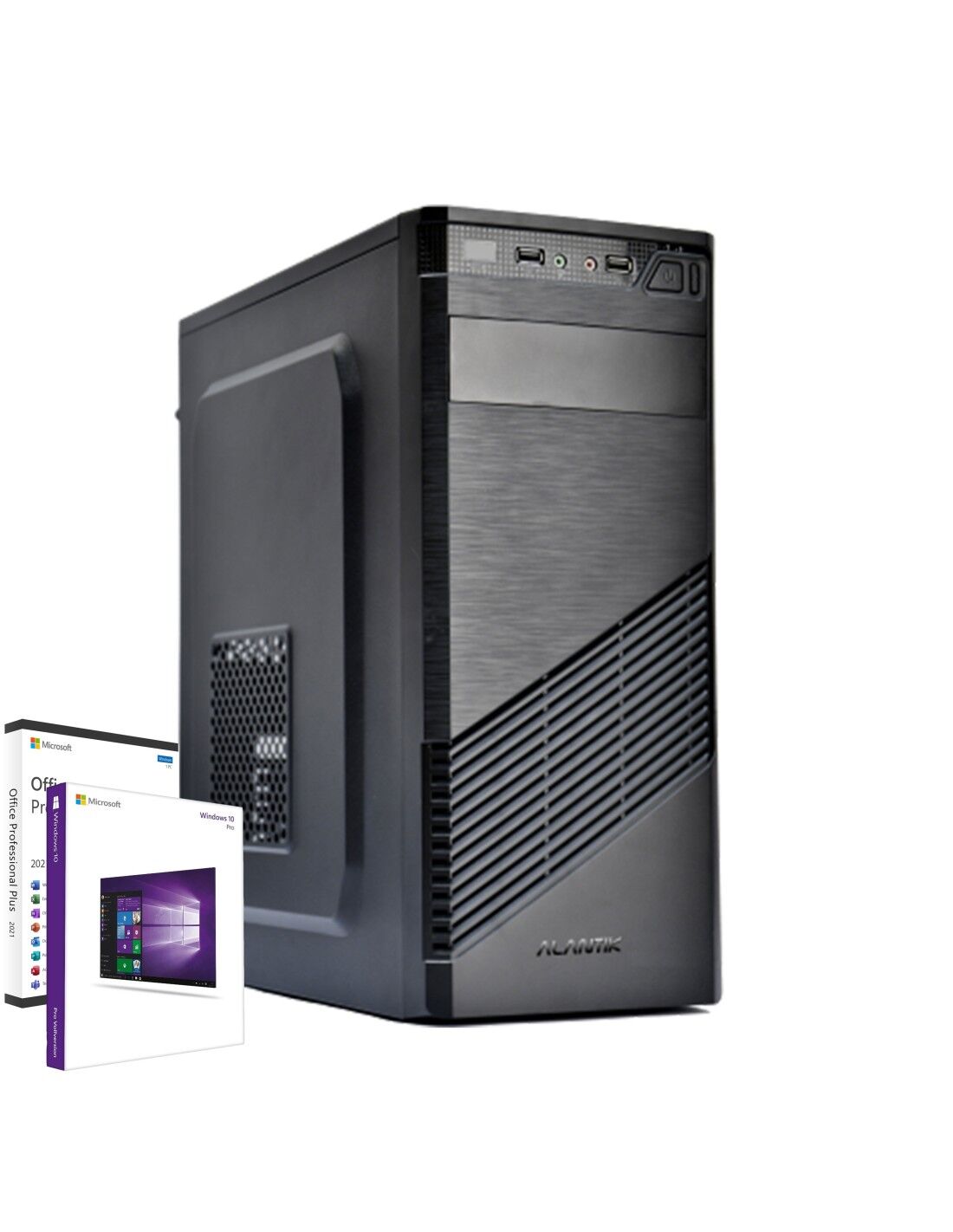 eXtremeBit PC Computer Assemblato Intel i5-6400 Ram 16GB SSD 1TB DVD-RW Wi-Fi Windows 10 Office