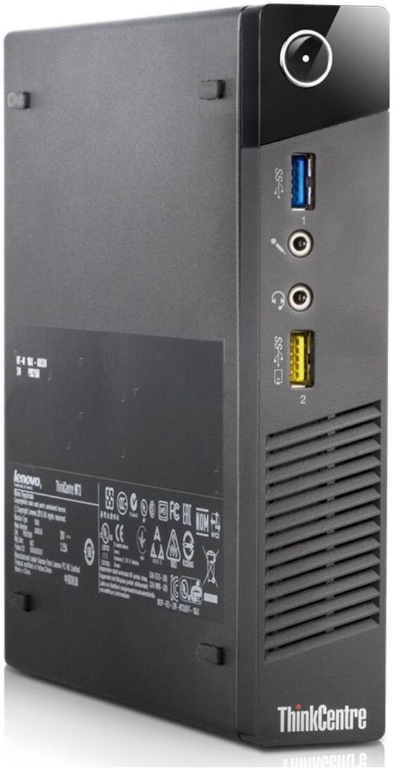 Lenovo ThinkCentre M73 Tiny PC Computer Intel i5-4590T Ram 8GB SSD 240GB (Ricondizionato Grado A)