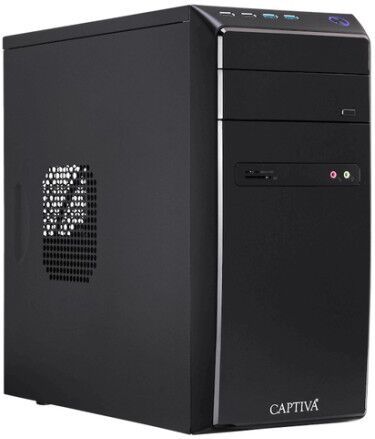 Captiva Power Starter I60-087 i5-10400 Intel® Core™ i5 8 GB DDR4-SDRAM 1240 GB HDD+SSD Windows 10 Home PC Nero (60287)