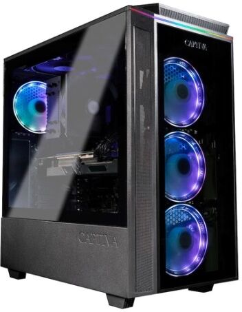 Captiva I67-554 i5-12400F Tower Intel® Core™ i5 16 GB DDR4-SDRAM 1000 GB SSD PC Nero (67554)