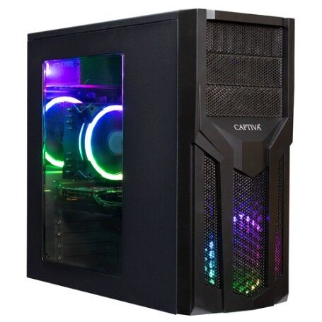 Captiva Advanced Gaming I67-478 i5-10400F Intel® Core™ i5 16 GB DDR4-SDRAM 500 GB SSD PC Nero (67478)