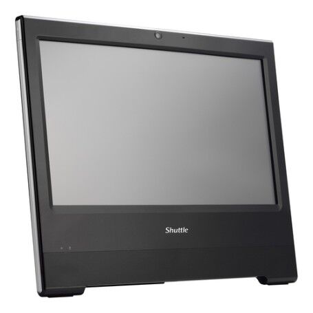 Shuttle X50V8 Intel® Celeron® 39,6 cm (15.6") 1366 x 768 Pixel Touch screen PC all-in-one barebone Wi-Fi 5 (80 (X50V8 (BLACK))