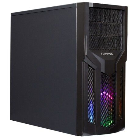 Captiva Advanced I65-538 i5-10400F Desktop Intel® Core™ i5 16 GB DDR4-SDRAM 1000 GB SSD PC Nero (65538)