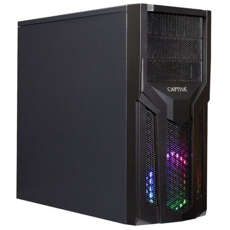 Captiva Advanced Gaming I60-288 i5-10400F Intel® Core™ i5 16 GB DDR4-SDRAM 480 GB SSD Windows 10 Home PC Nero (60288)
