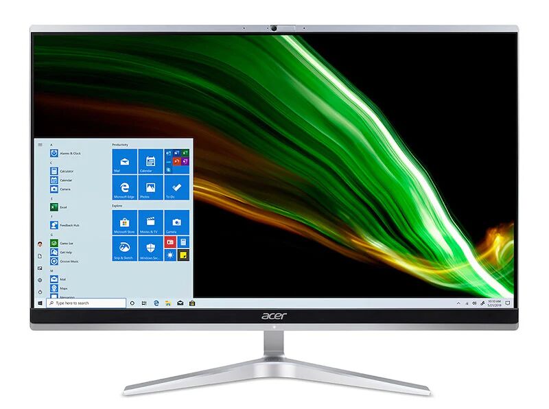 Acer Aspire C24-1650 Intel® Core™ i5 i5-1135G7 60,5 cm (23.8) 1920 x 1080 Pixel PC All-in-one 8 GB DDR4-SDRAM 512 GB SSD Windows 10 Home Wi-Fi 6 (802.11ax) Argento
