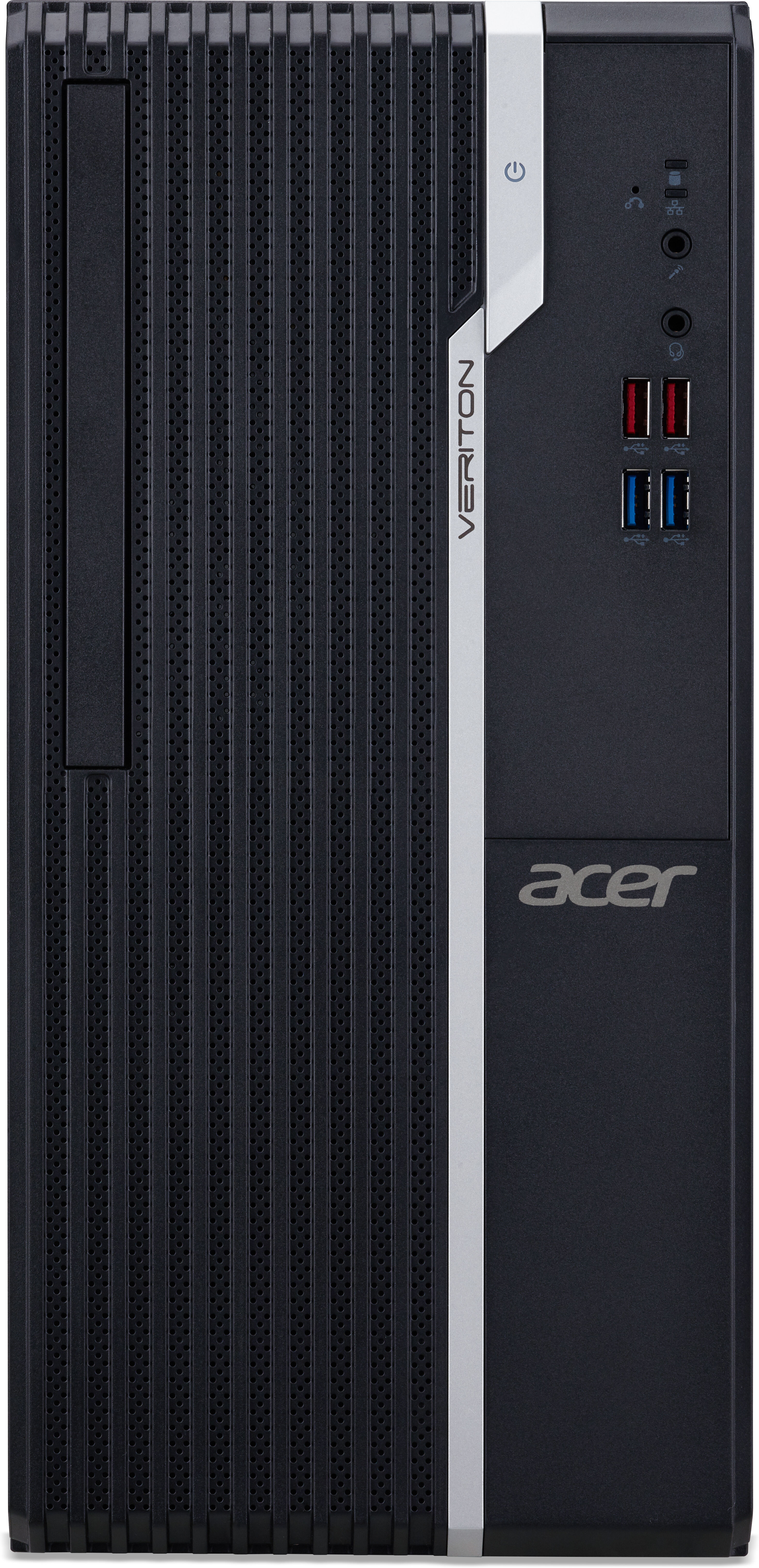 Acer PC/Workstation  Veriton S2680G Intel® Core™ i3 i3-10105 8 GB DDR4-SDRAM 256 SSD Windows 10 Pro Desktop PC Nero [DT.VV2ET.00M]