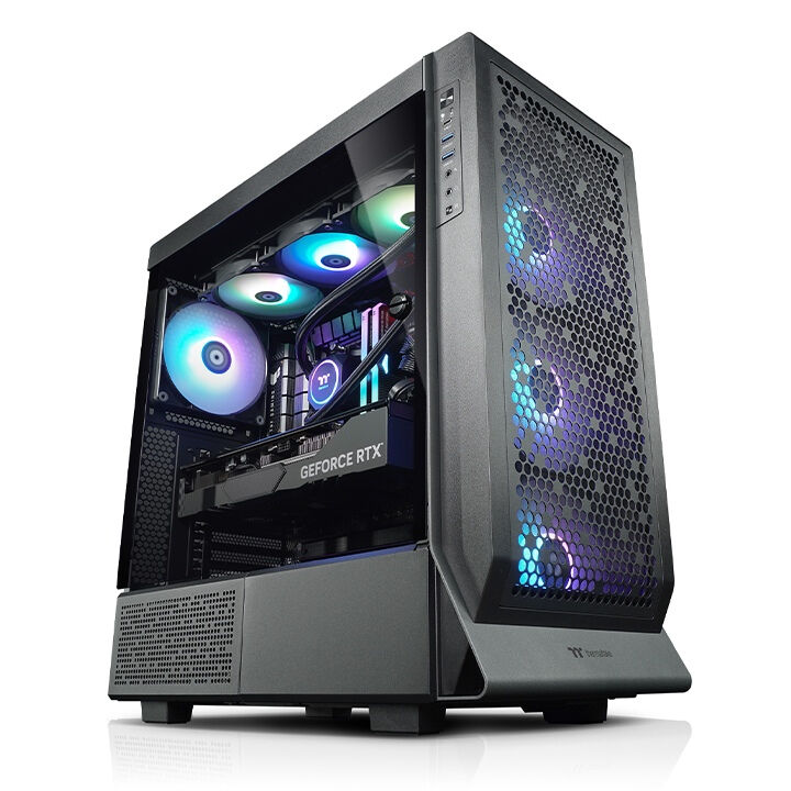 Thermaltake PC/Workstation  Neireid AMD Ryzen™ 7 7700X 32 GB DDR5-SDRAM 2 TB SSD NVIDIA GeForce RTX 4080 Windows 11 Home PC Nero [PC-000040-DE]