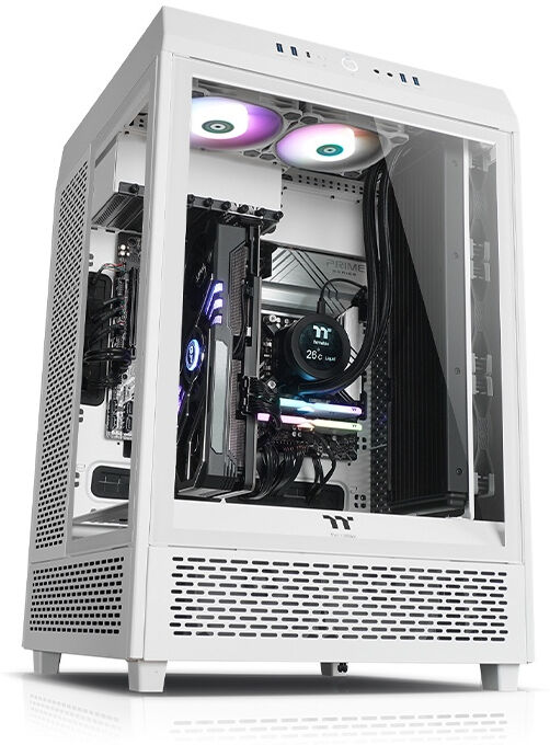 Thermaltake PC/Workstation  Triton V2 Snow Intel® Core™ i7 i7-13700K 32 GB DDR5-SDRAM 2 TB SSD NVIDIA GeForce RTX 4080 Windows 11 Home PC Bianco [PC-000037-DE]