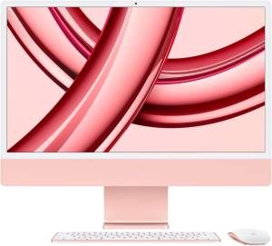 Apple imac 24" 2023 4.5k m3 8c/10g 8/256gb pink mqrt3t/a