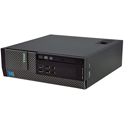 Dell Optiplex 7020 SFF i5 4570 tot 3,6 GHz Serial Port RS232 Windows 10 Pro PC vast (gereviseerd) (met WLAN-antenne, 8 GB RAM SSD 240 GB)