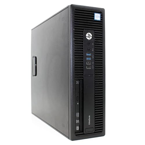 HP Desktop-PC  800 G2 SFF i5 6500 serie RS232 Windows 10 PRO Business Office videokaart Gaming Grafische videobewerking (gereviseerd) (GPU 2GB, 8GB RAM SSD 240GB + 1TB)