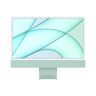 Apple iMac-all-in-one-desktop (2021) met M1-chip: 8 core CPU, 8 core GPU, 24 inch Retina-display, 8 GB RAM, 512 GB SSD-opslag, 1080p FaceTime HD-camera. Werkt met iPhone/iPad; groen