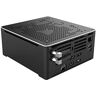 HUNSN 4K Mini PC, HTPC, NUC, Small Server, Windows 11 or Linux Ubuntu, Support Proxmox, Vmware, ESXI, KODI, Intel XEON E-2276M,  BY02, DP, HDMI, TYPE-C, 2 x LAN, 16G RAM, 128G SSD