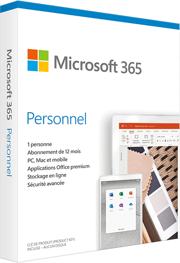 Microsoft 365 Personal French QQ200992