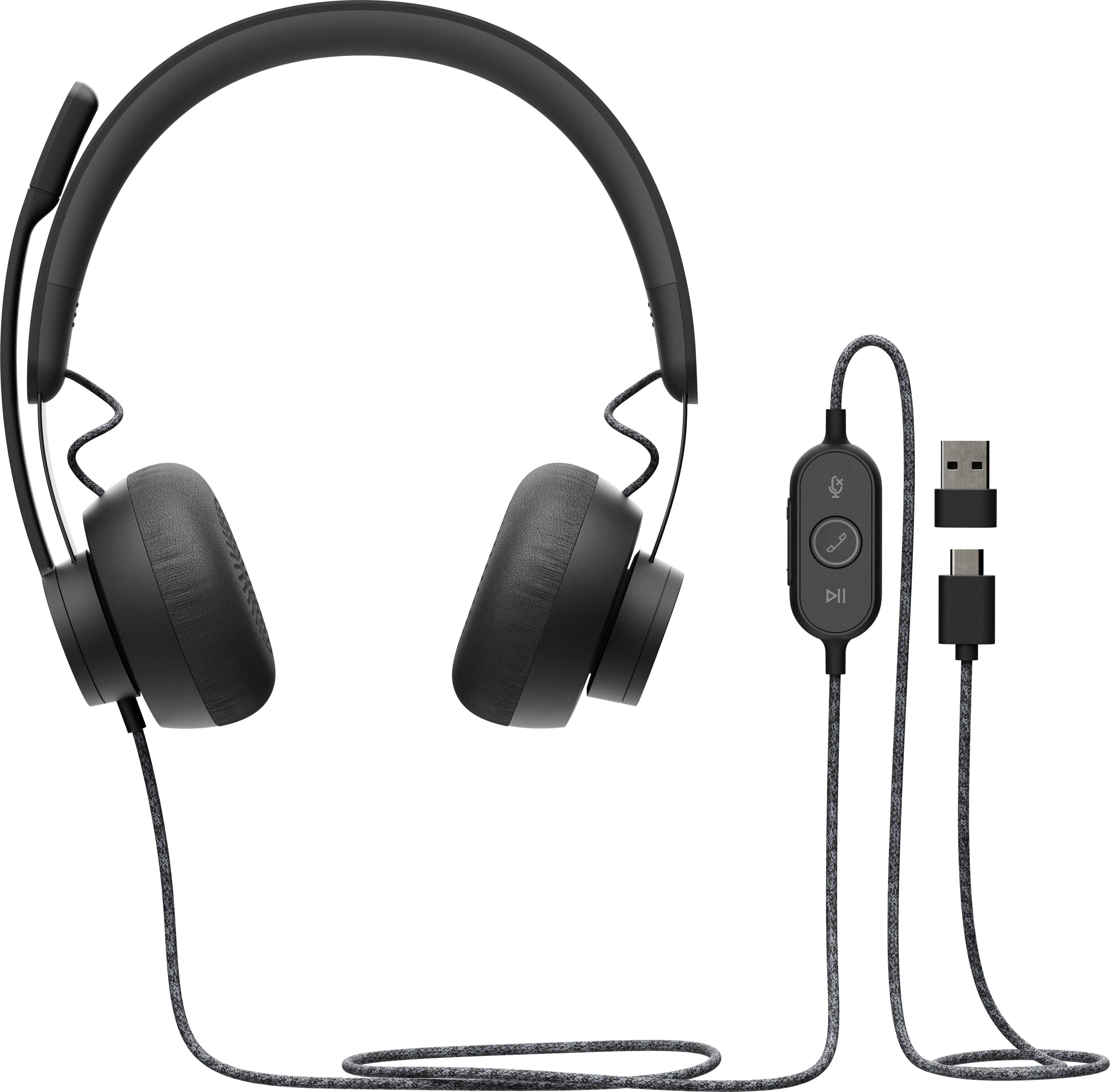 Logitech Zone Wired UC - Graphite