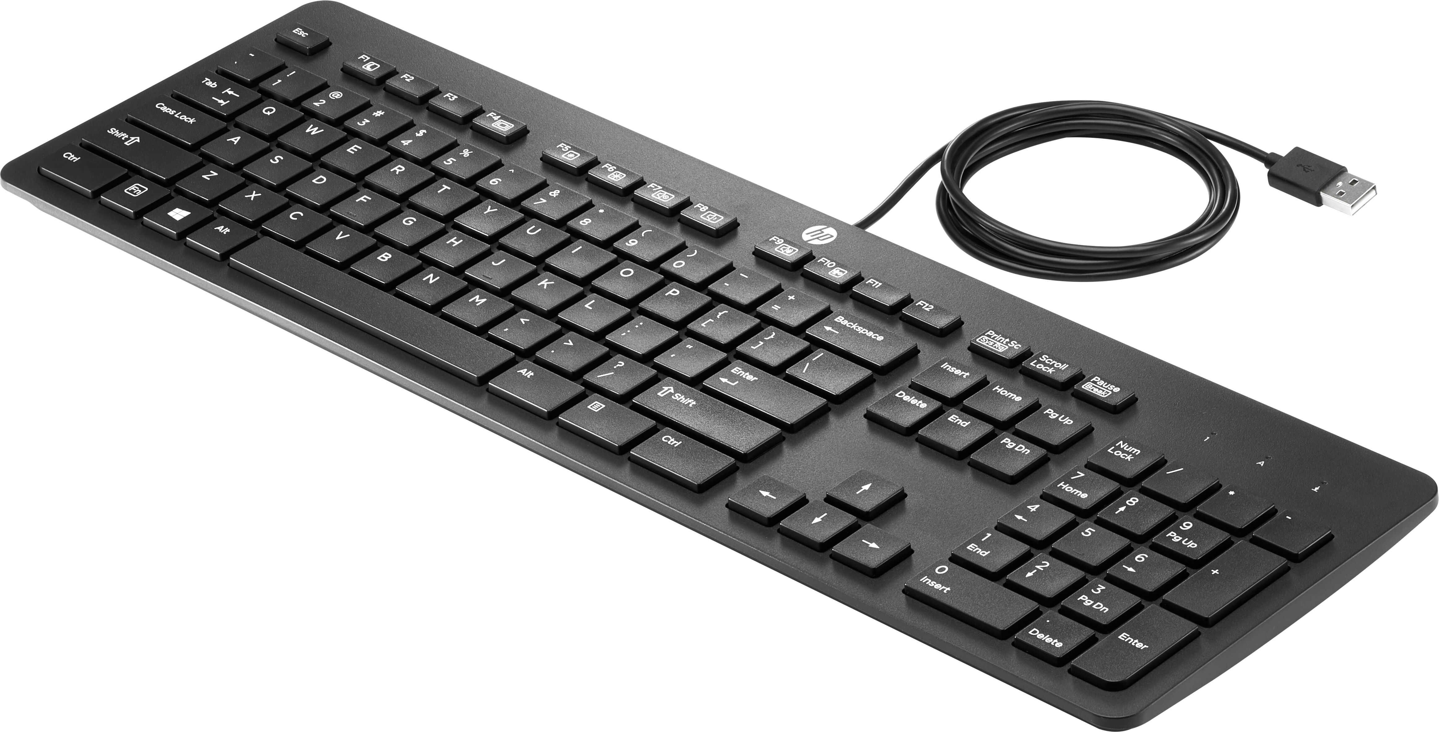 HP USB Business Slim Keyboard - Azerty