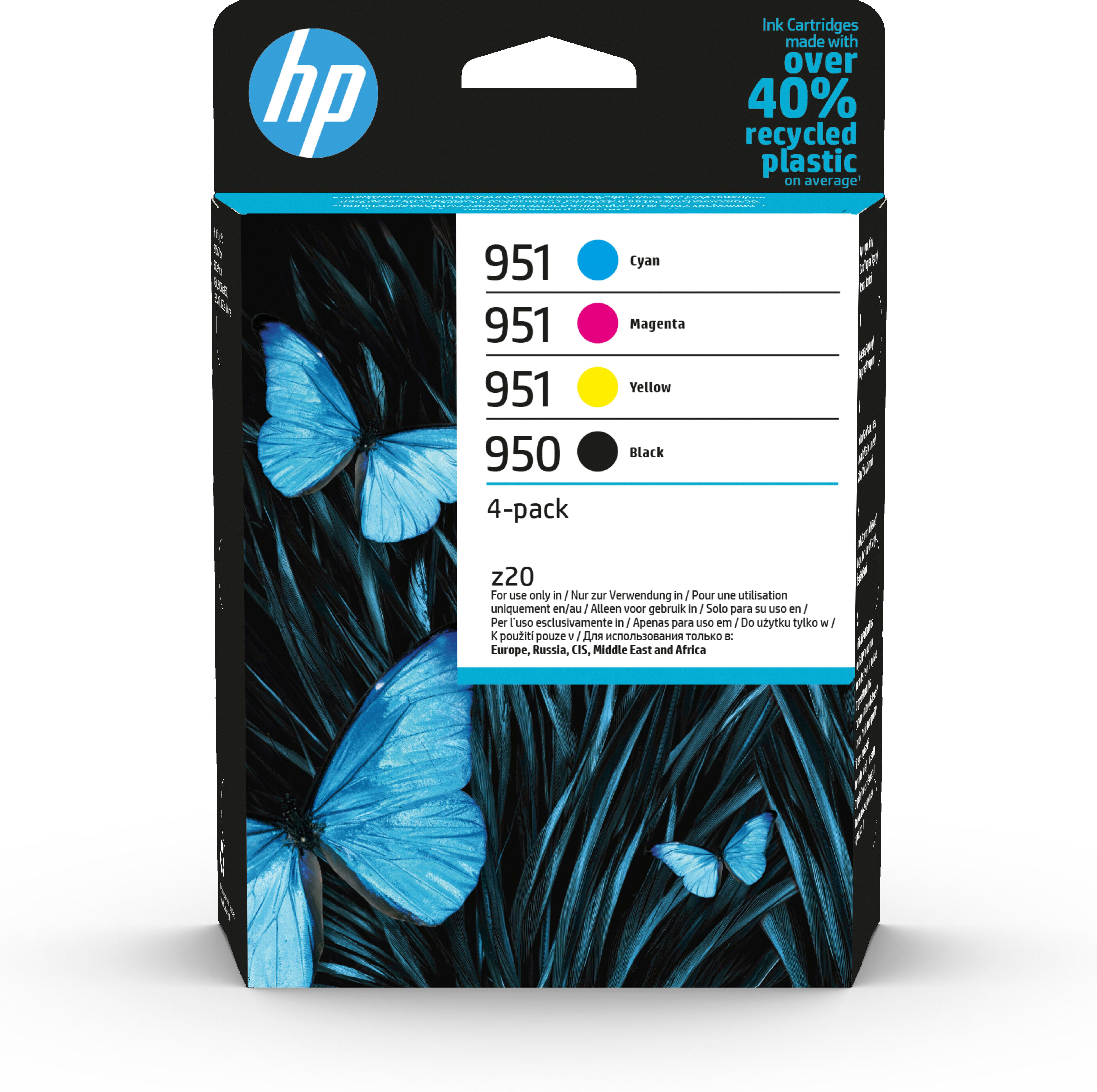HP 950 / 951 Inktcartridge (4-pack)