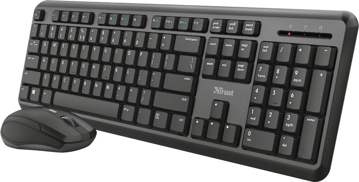 Trust Ody Wireless Keyboard & Mouse - Azerty