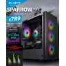 Computador Gaming - I5 11400F / RTX 4060 8GB / 16GB RAM / 1TB SSD / DLSS 3.0 - CHIP7 Sparrow V3