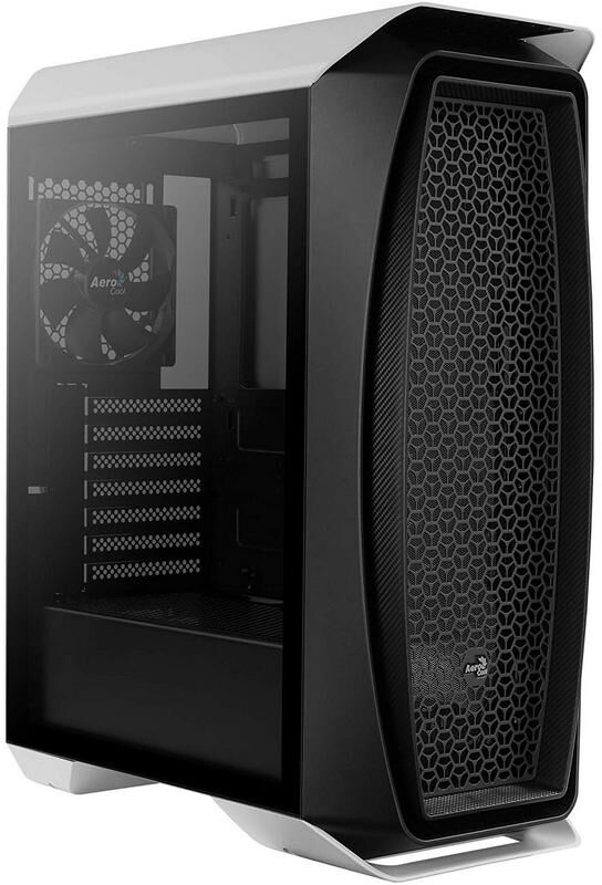 Aerocool aero one vidro temperado usb 3.1 branca